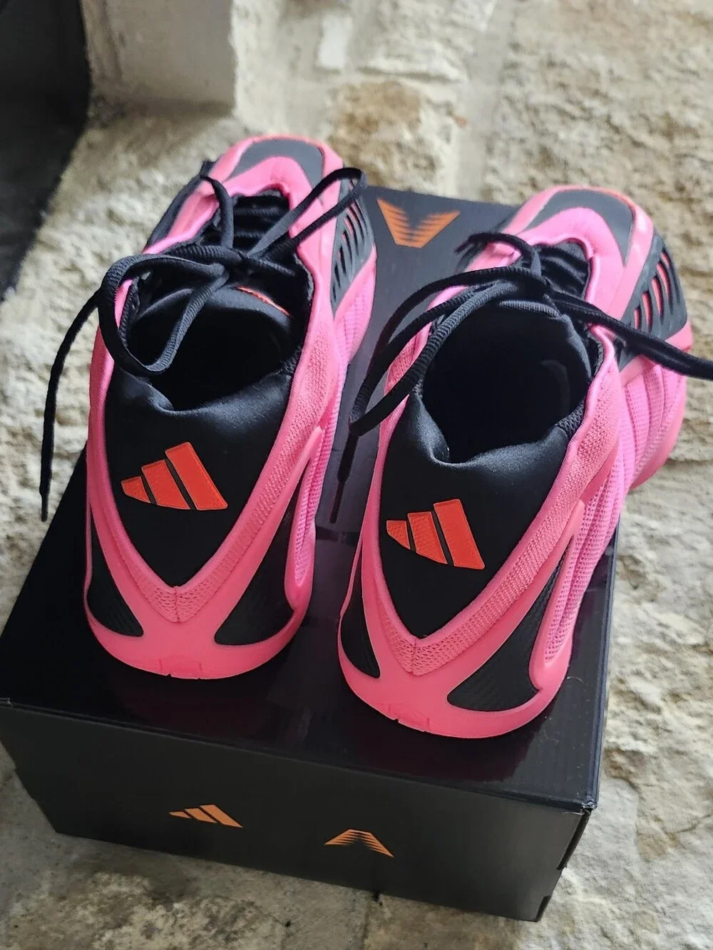 Adidas Anthony Edwards 2 'Lucid Pink' Basketball Shoes